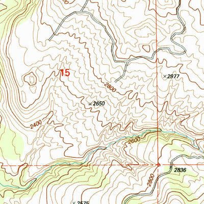 United States Geological Survey Knowlton Knob, WA (2001, 24000-Scale) digital map