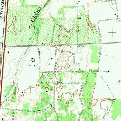 United States Geological Survey Knox City, TX (1968, 24000-Scale) digital map