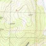 United States Geological Survey Knox Mountain, CA (1990, 24000-Scale) digital map