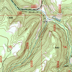 United States Geological Survey Knox Mountain, OR (1999, 24000-Scale) digital map