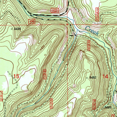 United States Geological Survey Knox Mountain, OR (1999, 24000-Scale) digital map