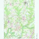 United States Geological Survey Knox, PA (1963, 24000-Scale) digital map