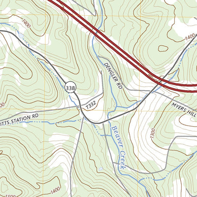 United States Geological Survey Knox, PA (2023, 24000-Scale) digital map