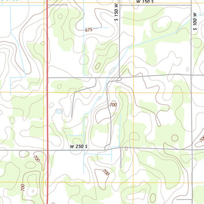 United States Geological Survey Knox West, IN (2013, 24000-Scale) digital map
