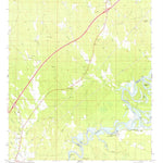 United States Geological Survey Knoxville, AL (1980, 24000-Scale) digital map