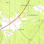 United States Geological Survey Knoxville, AL (1980, 24000-Scale) digital map