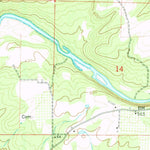 United States Geological Survey Knoxville, AR (1962, 24000-Scale) digital map