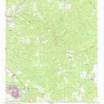 United States Geological Survey Knoxville, GA (1974, 24000-Scale) digital map