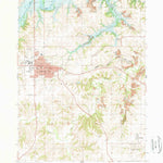 United States Geological Survey Knoxville, IA (1965, 24000-Scale) digital map