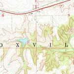 United States Geological Survey Knoxville, IA (1965, 24000-Scale) digital map