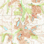 United States Geological Survey Knoxville, IA (1965, 24000-Scale) digital map