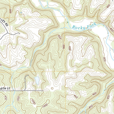 United States Geological Survey Knoxville, MO (2021, 24000-Scale) digital map