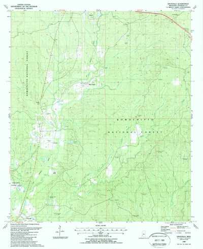 United States Geological Survey Knoxville, MS (1988, 24000-Scale) digital map