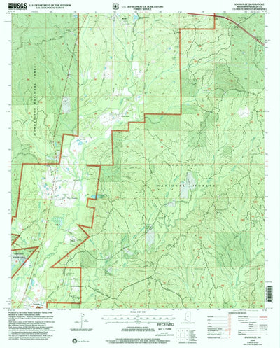 United States Geological Survey Knoxville, MS (2000, 24000-Scale) digital map