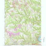 United States Geological Survey Knoxville, OH-WV (1968, 24000-Scale) digital map