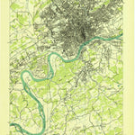 United States Geological Survey Knoxville, TN (1936, 24000-Scale) digital map