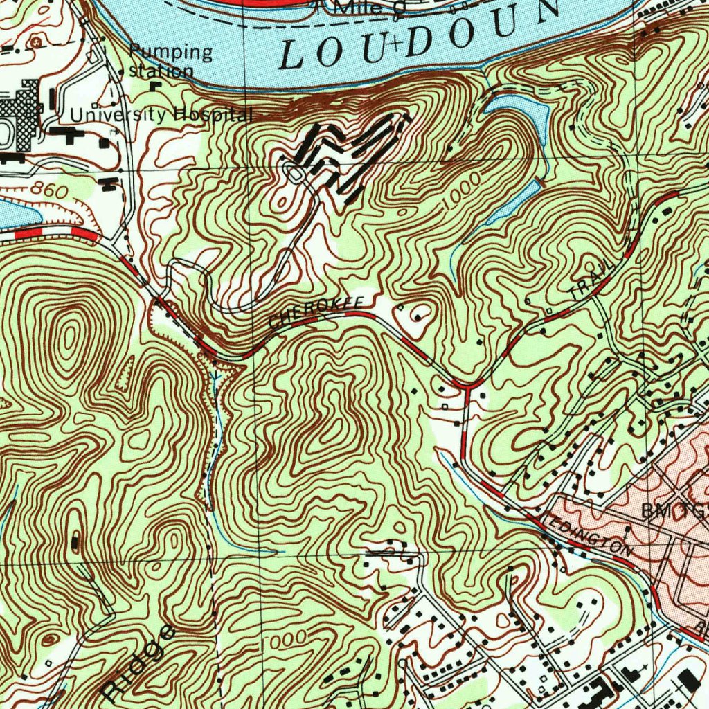 Knoxville, TN (1978, 24000-Scale) Map by United States Geological ...