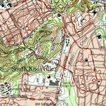 United States Geological Survey Knoxville, TN (1978, 24000-Scale) digital map