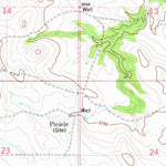 United States Geological Survey Knudson Draw, MT (1982, 24000-Scale) digital map