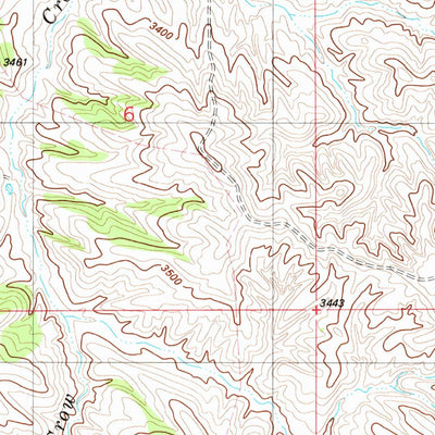 United States Geological Survey Knudson Draw, MT (1982, 24000-Scale) digital map