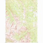 United States Geological Survey Koch Peak, MT (1988, 24000-Scale) digital map