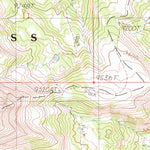 United States Geological Survey Koch Peak, MT (1988, 24000-Scale) digital map