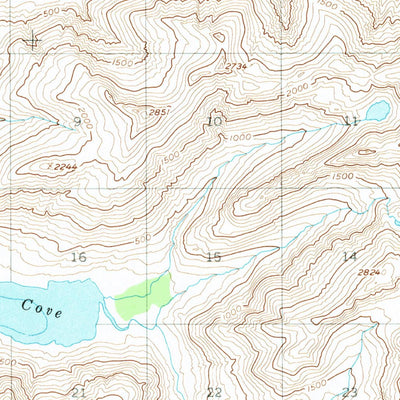 United States Geological Survey Kodiak A-6, AK (1952, 63360-Scale) digital map