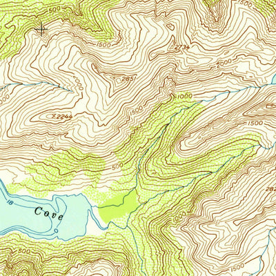 United States Geological Survey Kodiak A-6, AK (1954, 63360-Scale) digital map