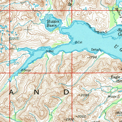 United States Geological Survey Kodiak, AK (1952, 250000-Scale) digital map