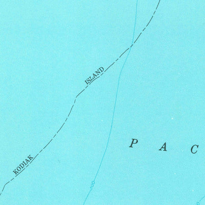 United States Geological Survey Kodiak B-1 And B-2, AK (1949, 63360-Scale) digital map