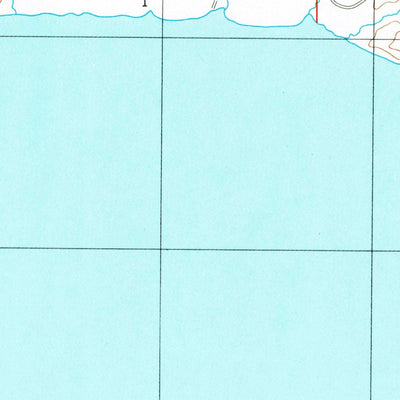 United States Geological Survey Kodiak B-2 NE, AK (1987, 25000-Scale) digital map