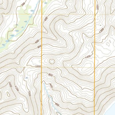 United States Geological Survey Kodiak B-2 SW, AK (2021, 25000-Scale) digital map