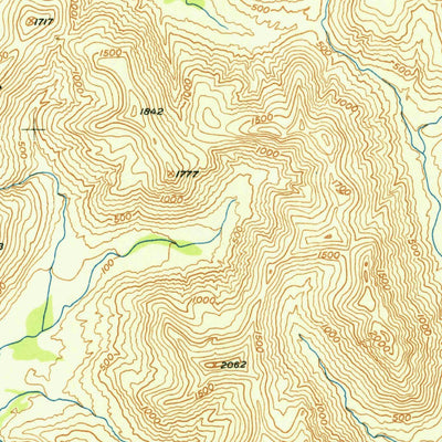 United States Geological Survey Kodiak B-3, AK (1950, 63360-Scale) digital map