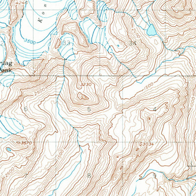 United States Geological Survey Kodiak B-4, AK (1952, 63360-Scale) digital map