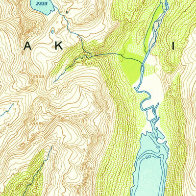 United States Geological Survey Kodiak B-4, AK (1954, 63360-Scale) digital map