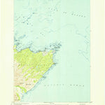 United States Geological Survey Kodiak C-1, AK (1951, 63360-Scale) digital map