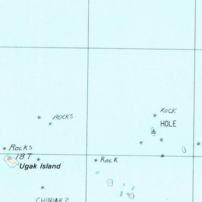 United States Geological Survey Kodiak C-1 NE, AK (1987, 25000-Scale) digital map