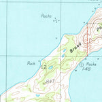 United States Geological Survey Kodiak C-2 NE, AK (1987, 25000-Scale) digital map