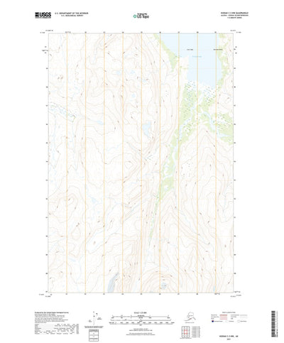 United States Geological Survey Kodiak C-3 NW, AK (2021, 25000-Scale) digital map
