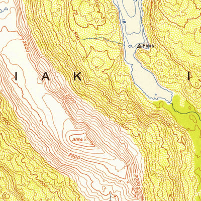 United States Geological Survey Kodiak C-5, AK (1954, 63360-Scale) digital map