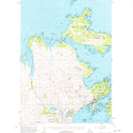 United States Geological Survey Kodiak D-2, AK (1949, 63360-Scale) digital map
