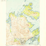 United States Geological Survey Kodiak D-2, AK (1951, 63360-Scale) digital map