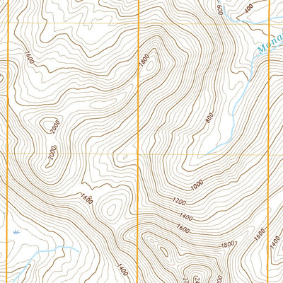 United States Geological Survey Kodiak D-2 SW, AK (2021, 25000-Scale) digital map
