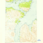 United States Geological Survey Kodiak D-3, AK (1950, 63360-Scale) digital map