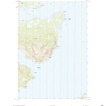 United States Geological Survey Kodiak D-3 NE, AK (2021, 25000-Scale) digital map