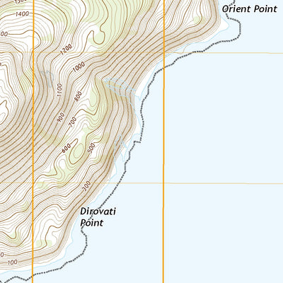 United States Geological Survey Kodiak D-3 NE, AK (2021, 25000-Scale) digital map