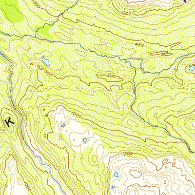 United States Geological Survey Kodiak D-4, AK (1954, 63360-Scale) digital map