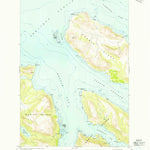 United States Geological Survey Kodiak D-5, AK (1954, 63360-Scale) digital map