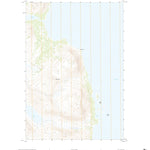 United States Geological Survey Kodiak D-5 SW, AK (2021, 25000-Scale) digital map