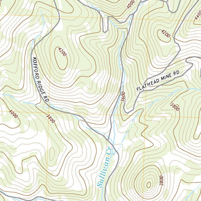 United States Geological Survey Kofford Ridge, MT (2020, 24000-Scale) digital map